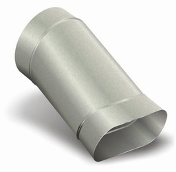 [5647644] 6" Round to 6" Oval (3 x 7-3/4) Univeral Boot