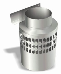 [5640292] 6" Combustion Air Pot Galvanized