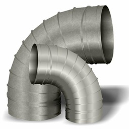 [5635948] 12" Spiral 45 Degree Elbow 1-1/2" Centerline