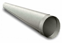[5646316] 4" x 36" Snaplock Pipe 0.025 Aluminum (per foot)