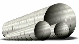 [5634408] 18" x 10' Spiral Pipe 26ga Y/L 2LC (per foot)