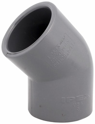 [7652405] 4 PVC 45 ELL SOC SCH80