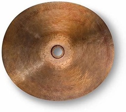 [2754130] SINK CHAKRA 19X16 ANT.GLD