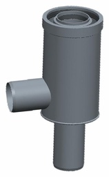 [1105010] 4 Twin Pipe-4/6 Conc Adaptor