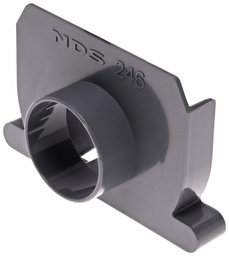 [1263550] 2IN SCH 40 END OUTLET-GRAY