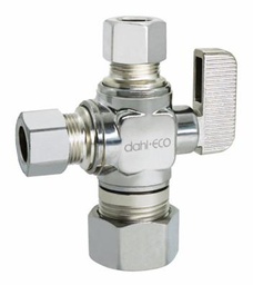 [2699915] 5/8 OD Comp x 3/8 OD Comp x 3/8 OD Comp