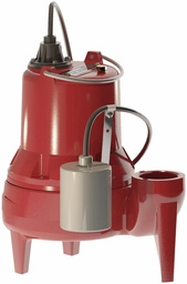 [1581450] 1/2 HP 1-Phase 115V Sewage Pump Auto with 10' Cord