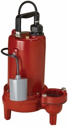 [1581560] 3/4 HP 1-Phase 115V Sewage Pump Auto with 25' Cord