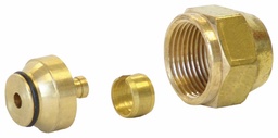 [1801153] 5/8" QS-style Compression Fitting Assembly, R20 thread