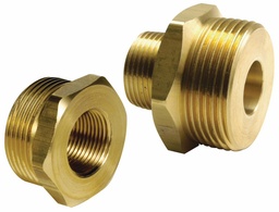 [1802096] Threaded Brass Manifold Bushing, R32 Male x 1" Female NPT
