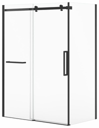 [6457522] Halo Pro 60" x 36" x 78.75" Corner Sliding Shower Door with Towel Bar