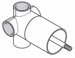 [3070035] ROUGH-IN, 3/4 QUATTRO DIVERTER