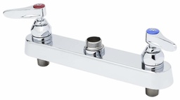 [3200020] Workboard Faucet, Deck Mount, 8" Centers, Lever Handles, Less Nozzle
