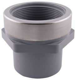 [3265740] 2" CPVC SCH80 FEMALE ADPT SPxFPT SS REINFORCED