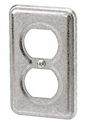 [7500297] ELECTRIC PLUG RECEPT PLATE METAL 11C1