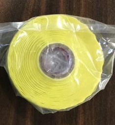 [7041600] Self Bonding Silicone Yellow Tape - 1" x .015" x 12 yd / roll