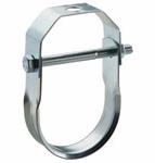 [3779012] 410 Clevis Hanger, Light Duty, 5" Pipe, 125 DN, 5.563" (140 mm) OD, 5/8" (M16) Rod