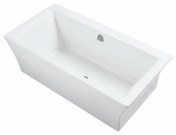 [3999103] Seamount 72" Freestanding Tub with Fluted Apron