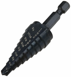 [4496015] Step Drill Bit, 1/4-To-3/4-Inch