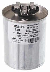 [4811912] Capacitor - 45/10/440 Dual Round