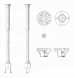 [4880805] 5.0'-7.0' S.BOX LESS ROD SSB1-07