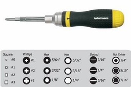 [5443270] Multi Bit Screwdriver 19 in 1 Ratch Style
