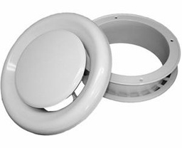 [5590160] 4" ROUND DIFFUSER - WHITE - BULK