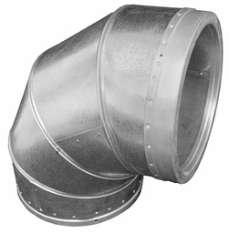 [5612610] 12" Double Wall 90 Degree Elbow