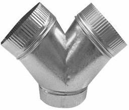 [5624520] 8" x 8" x 8" Pant Wye 28ga Small End