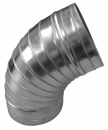 [5632020] 6" Spiral 45 Degree Elbow 1-1/2" Centerline