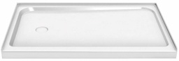 [6451365] 60" x 32" LH Drain Alcove Shower Base