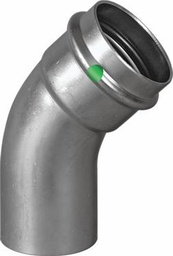 [6521305] 3/4 P/P STAINLESS STEEL CXFTG 45° ELBOW