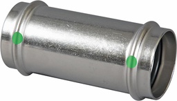 [6523710] 1 P/P STAINLESS STEEL CXC COUPLING L/STP