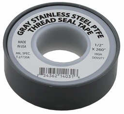 [7011020] TT260-SS - '1/2" x 260"x .004" S.S. TAPE'