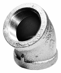 [7373003] 1/4              STD GALV 45 ELBOW