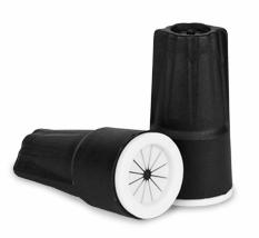 [7500318] DryConn Black/White Waterproof Connectors - Outdoor/Irrigation