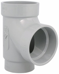 [7560355] 2"x1 1/2"x2" PVC DWV SAN TEE HxHxH SYSTEM 15