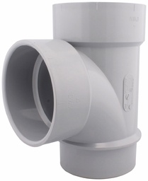 [7560425] 4" PVC DWV SAN TEE SPxHxH SYSTEM 15