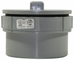 [7560670] 4" PVC DWV FTG C/O SPxGSKT PLUG SYSTEM 15