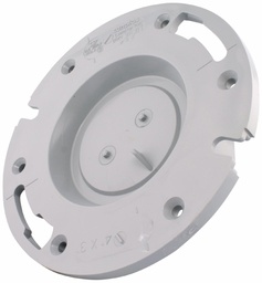 [7560975] 4"x3" PVC DWV CLOSET FLANGE W/ MLD TEST PLATE FLUSH SYSTEM 15