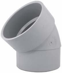 [7583226] 4"x45D PVC DWV ELBOW SPxH SYSTEM XFR