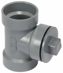 [7583602] 2" PVC DWV LINE C/O W/ PLUG HXHXGKT PLUG SYSTEM XFR