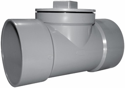 [7583610] 6" PVC DWV LINE C/O W/ PLUG HXHXGKT PLUG SYSTEM XFR