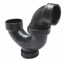 [7629021] 1-1/2 ABS P-TRAP WITH CLEAN-OUT HXH