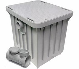 [7629502] PP 7GPM 2" GI HUB GRAY ENDURA