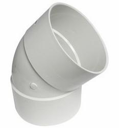 [7690488] 8 PVC SEWER 45 ELBOW
