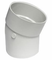[7690510] 4 PVC SEWER STREET 22-1/2 ELBOW