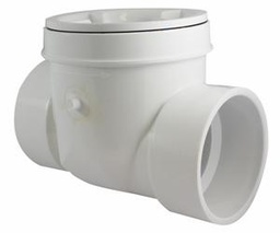 [7690590] 3 PVC DWV WHITE BACKWATER V