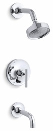 [2942702] Purist Rite-Temp Pressure Balance Tub and Shower Trim with Push Button Diverter
