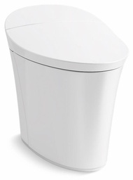 [2905580] Veil Comfort Height Intelligaent 1-Piece Skirted Elongated Dual Flush Toilet